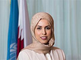 HE Sheikha Alya bint Ahmed Al Thani, Permanent Representative of Qatar to the United Nations