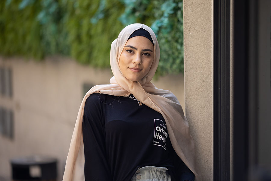 Photo of Menas Al Masri, or Larissa Sabra, or Ala'a Saleh, Lebanon. Photo credit: Tom Nicholson/SPARK