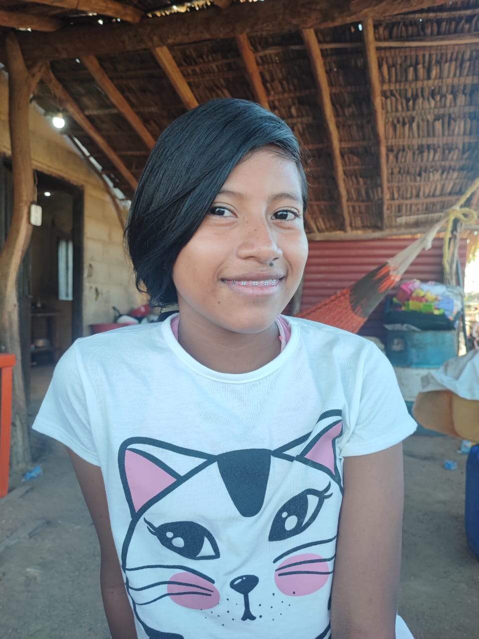 Elyañis a wayúu girl recently enrolled in ethnic schools to preserving cultural traditions through quality education