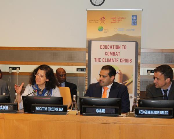 EAA Foundation Host Critical Discussion on Education’s Role in Combatting the Climate Crisis at HLPF 2024