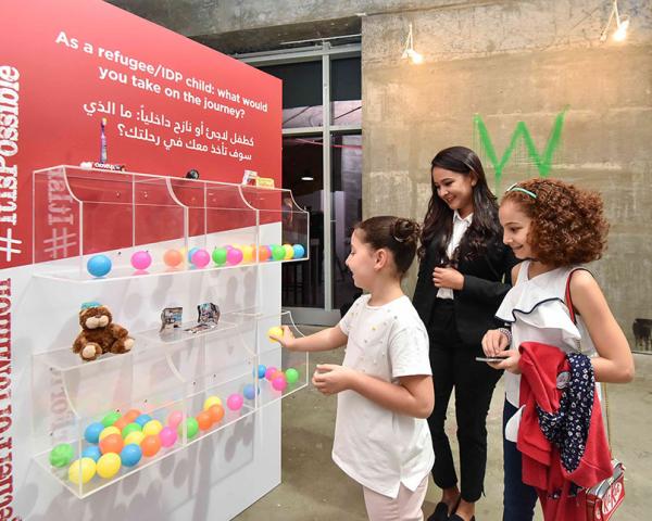 EAA’s moving exhibition at the W Hotel to mark a milestone in empowering 10 million children
